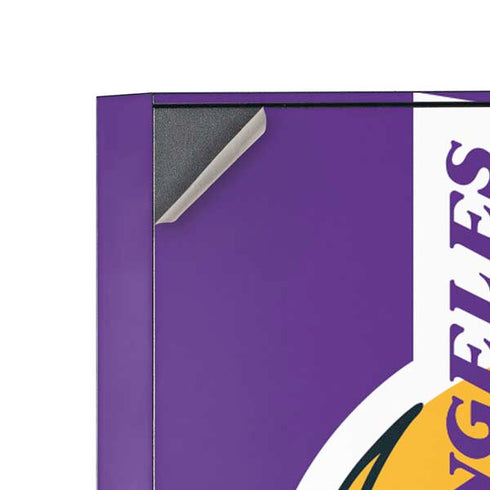 NBA Los Angeles Lakers Large Logo Corsair 4000D Tempered Glass Mid-Tower ATX Case Skin