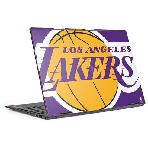 NBA Los Angeles Lakers Large Logo HP Envy Skin
