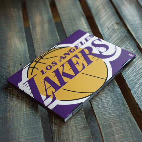 NBA Los Angeles Lakers Large Logo HP Envy Skin
