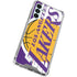 NBA Los Angeles Lakers Large Logo Galaxy A13 5G Clear Case