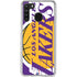 NBA Los Angeles Lakers Large Logo Galaxy A21 Clear Case