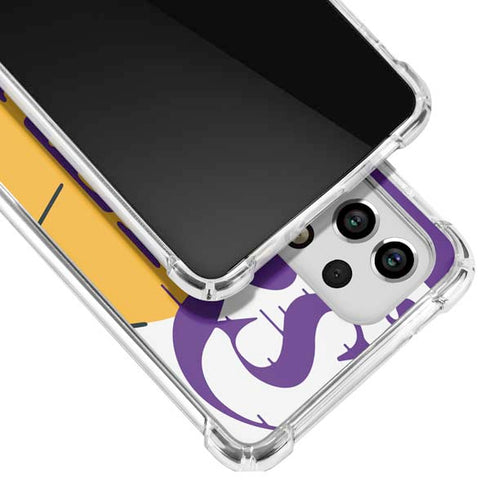 NBA Los Angeles Lakers Large Logo Galaxy A33 5G Clear Case