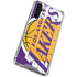 NBA Los Angeles Lakers Large Logo Galaxy A54 5G Clear Case
