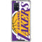 NBA Los Angeles Lakers Large Logo Galaxy A71 5G Clear Case