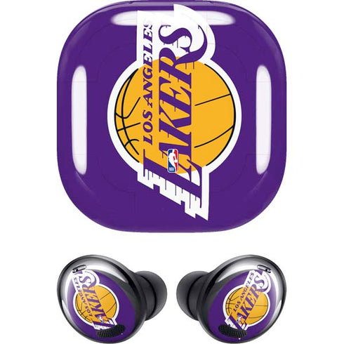 NBA Los Angeles Lakers Large Logo Galaxy Buds Pro Skin