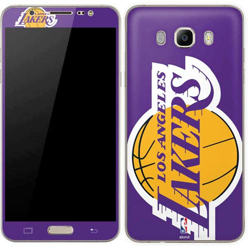 NBA Los Angeles Lakers Large Logo Galaxy J7 Skin