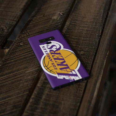 NBA Los Angeles Lakers Large Logo Galaxy Note 9 Skin