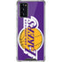 NBA Los Angeles Lakers Large Logo Galaxy Note20 5G Clear Case