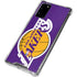 NBA Los Angeles Lakers Large Logo Galaxy Note20 5G Clear Case