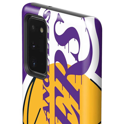 NBA Los Angeles Lakers Large Logo Galaxy Note20 5G Pro Case
