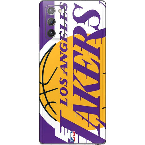 NBA Los Angeles Lakers Large Logo Galaxy Note20 5G Skin