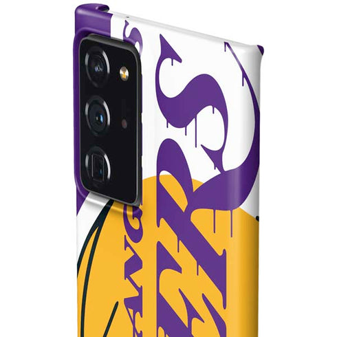 NBA Los Angeles Lakers Large Logo Galaxy Note20 Ultra 5G Lite Case