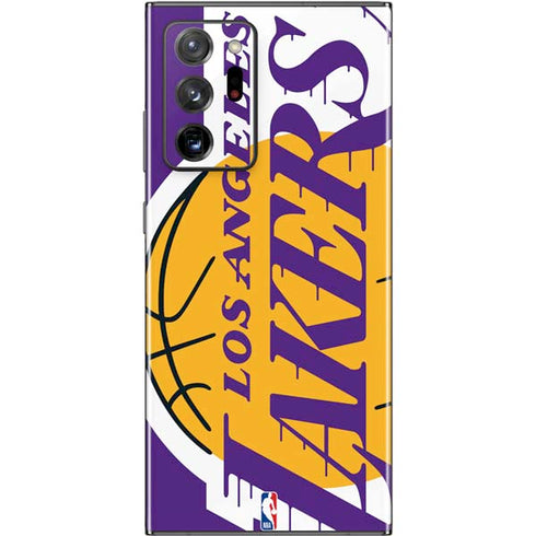 NBA Los Angeles Lakers Large Logo Galaxy Note20 Ultra 5G Skin