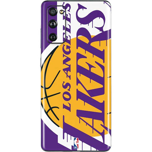 NBA Los Angeles Lakers Large Logo Galaxy S20 Fan Edition Skin