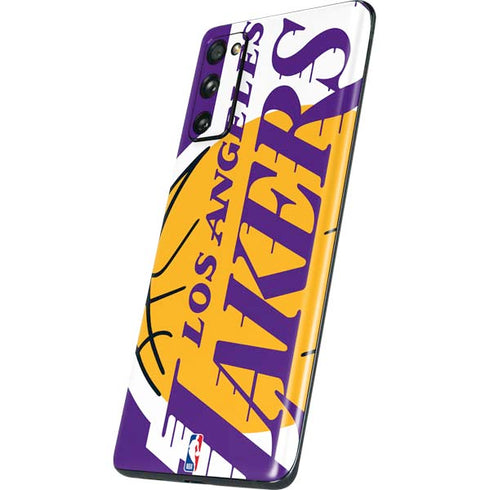 NBA Los Angeles Lakers Large Logo Galaxy S20 Fan Edition Skin