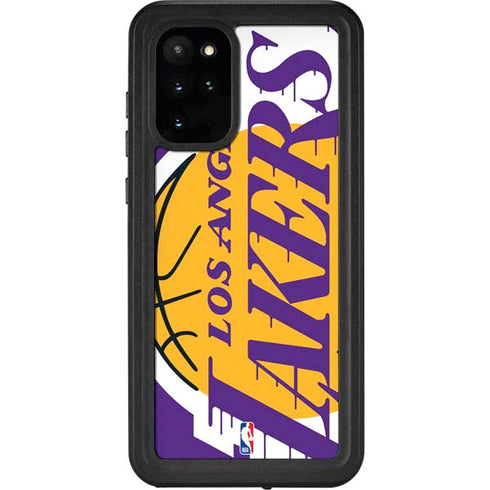 NBA Los Angeles Lakers Large Logo Galaxy S20 Plus Waterproof Case
