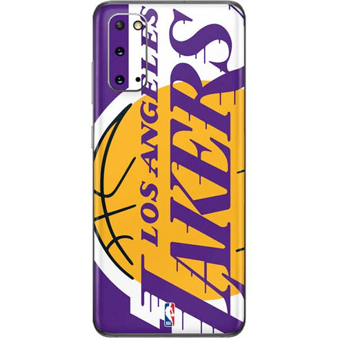 NBA Los Angeles Lakers Large Logo Galaxy S20 Skin