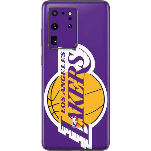 NBA Los Angeles Lakers Large Logo Galaxy S20 Ultra 5G Skin