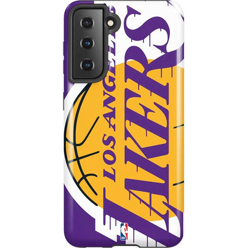 NBA Los Angeles Lakers Large Logo Galaxy S21 5G Pro Case