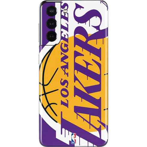 NBA Los Angeles Lakers Large Logo Galaxy S21 5G Skin