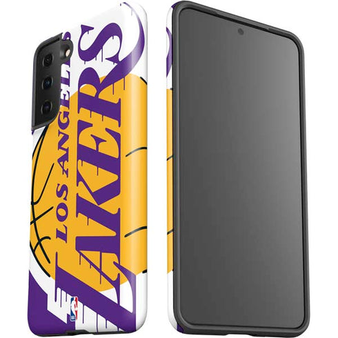 NBA Los Angeles Lakers Large Logo Galaxy S21 FE Pro Case
