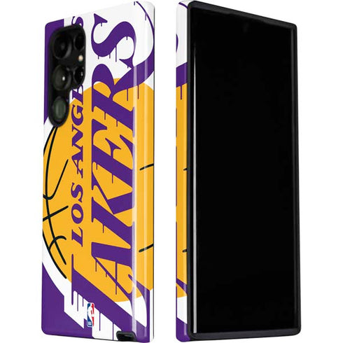 NBA Los Angeles Lakers Large Logo Galaxy S22 Ultra Pro Case