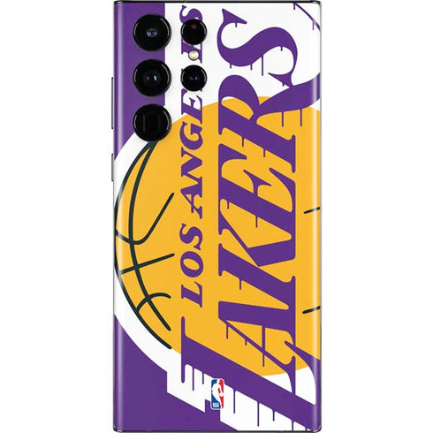 NBA Los Angeles Lakers Large Logo Galaxy S22 Ultra Skin