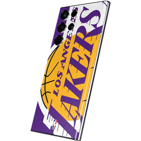 NBA Los Angeles Lakers Large Logo Galaxy S22 Ultra Skin
