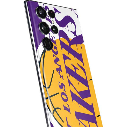 NBA Los Angeles Lakers Large Logo Galaxy S22 Ultra Skin