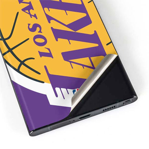 NBA Los Angeles Lakers Large Logo Galaxy S22 Ultra Skin