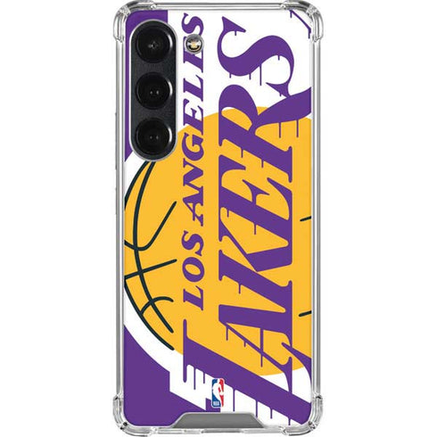 NBA Los Angeles Lakers Large Logo Galaxy S23 Clear Case
