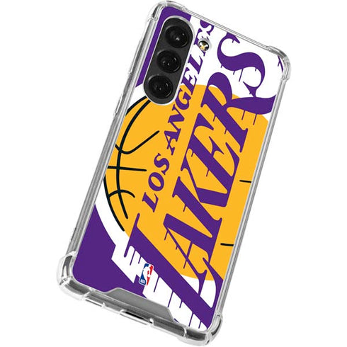 NBA Los Angeles Lakers Large Logo Galaxy S23 Clear Case