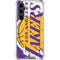 NBA Los Angeles Lakers Large Logo Galaxy S23 FE Clear Case