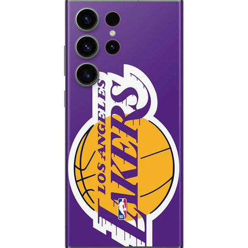 NBA Los Angeles Lakers Large Logo Galaxy S23 Ultra Skin