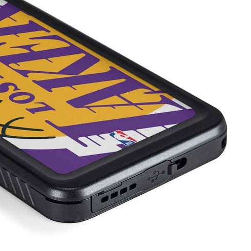 NBA Los Angeles Lakers Large Logo Galaxy S23 Waterproof Case