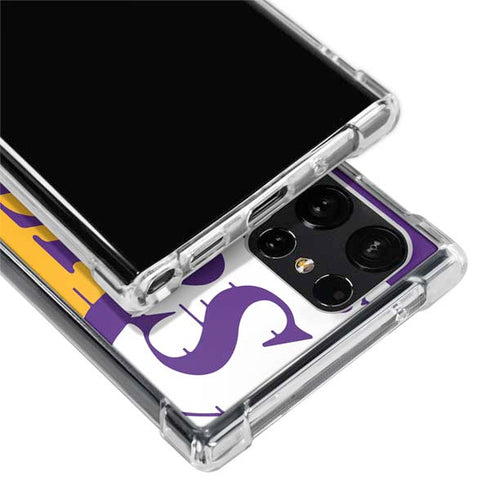 NBA Los Angeles Lakers Large Logo Galaxy S24 Ultra Clear Case