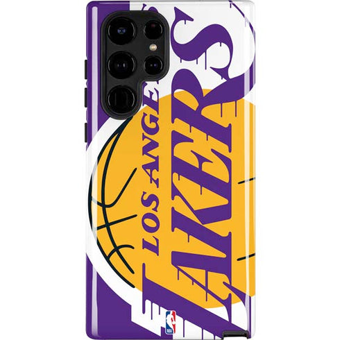 NBA Los Angeles Lakers Large Logo Galaxy S24 Ultra Impact Case