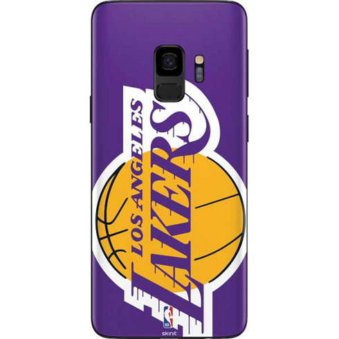 NBA Los Angeles Lakers Large Logo Galaxy S9 Skin