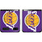 NBA Los Angeles Lakers Large Logo Galaxy Z Flip Skin