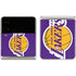 NBA Los Angeles Lakers Large Logo Galaxy Z Flip3 5G Skin