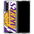 NBA Los Angeles Lakers Large Logo Galaxy Z Fold4 5G Clear Case