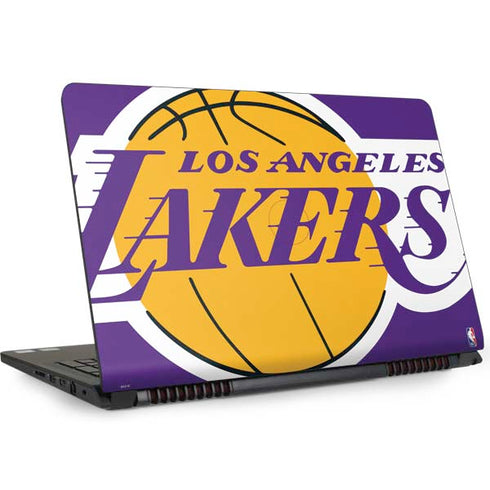 NBA Los Angeles Lakers Large Logo Dell Inspiron Skin