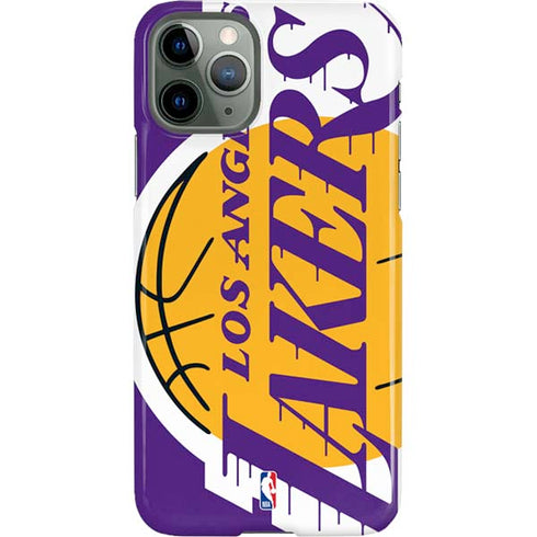 NBA Los Angeles Lakers Large Logo iPhone 11 Pro Lite Case