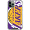 NBA Los Angeles Lakers Large Logo iPhone 11 Pro Max Clear Case