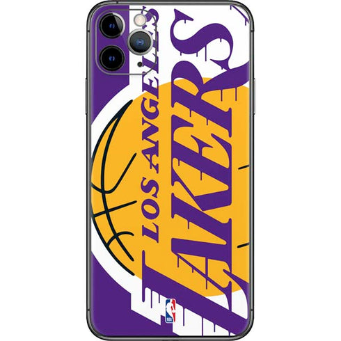 NBA Los Angeles Lakers Large Logo iPhone 11 Pro Max Skin