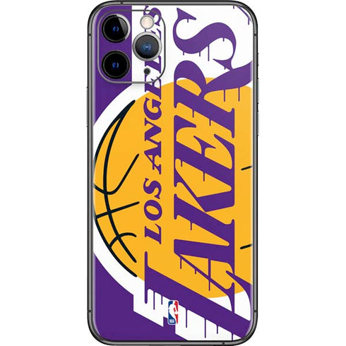 NBA Los Angeles Lakers Large Logo iPhone 11 Pro Skin