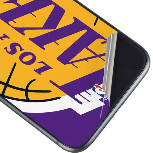 NBA Los Angeles Lakers Large Logo iPhone 11 Skin