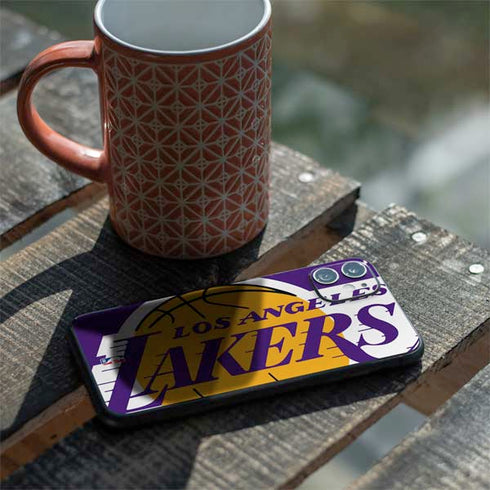 NBA Los Angeles Lakers Large Logo iPhone 11 Skin