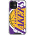 NBA Los Angeles Lakers Large Logo iPhone 12 Clear Case