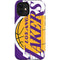 NBA Los Angeles Lakers Large Logo iPhone 12 Mini Impact Case
